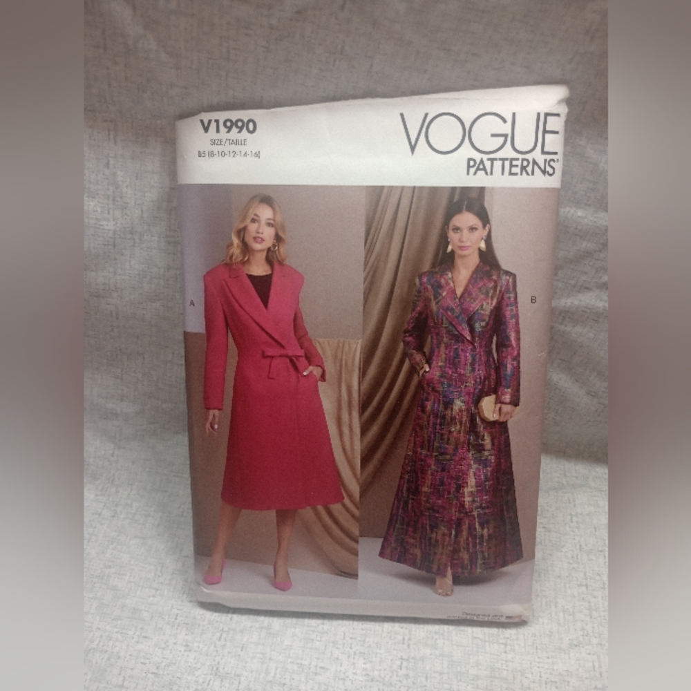 Vogue V1990 sewing pattern